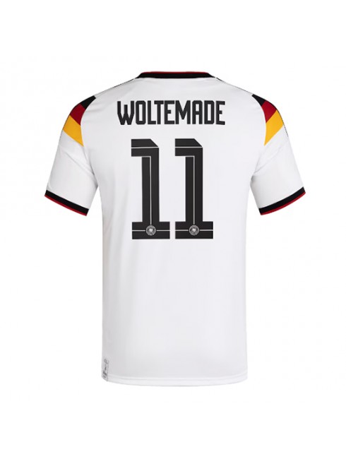 Deutschland Nick Woltemade #11 Heimtrikot WM 2026 Kurzarm Deutschland Nick Woltemade #11 Heimtrikot WM 2026 Kurzarm